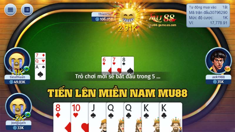 Đôi nét về game bài tiến lên miền nam
